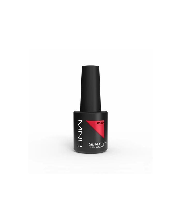 Smalto semipermanente Gelegant Poppy, tonalità rosso papavero, flacone 8ml