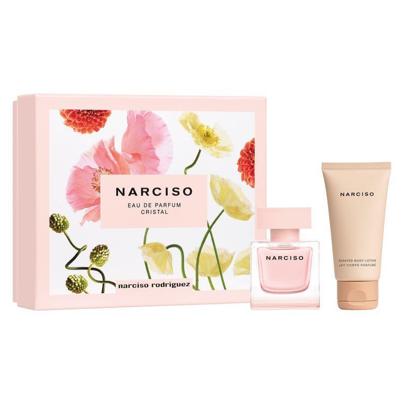 narciso rodriguez conf.narciso cristal edp 50ml - foto 1 Scatola regalo Narciso Rodriguez con EDP 50ml, dopobarba e accessori