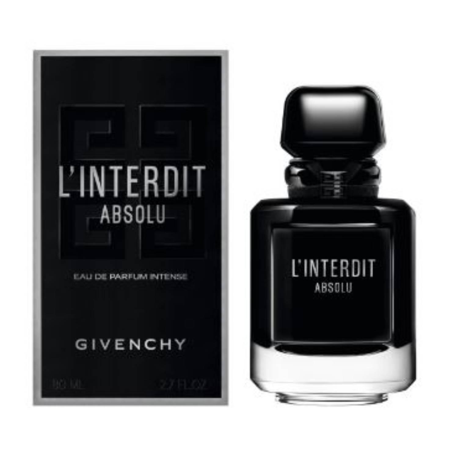givenchy e.d.p.givenchy l'interdit abs 80ml - foto 1 Profumo Givenchy L'Interdit Absolu 80ml, flacone nero e confezione
