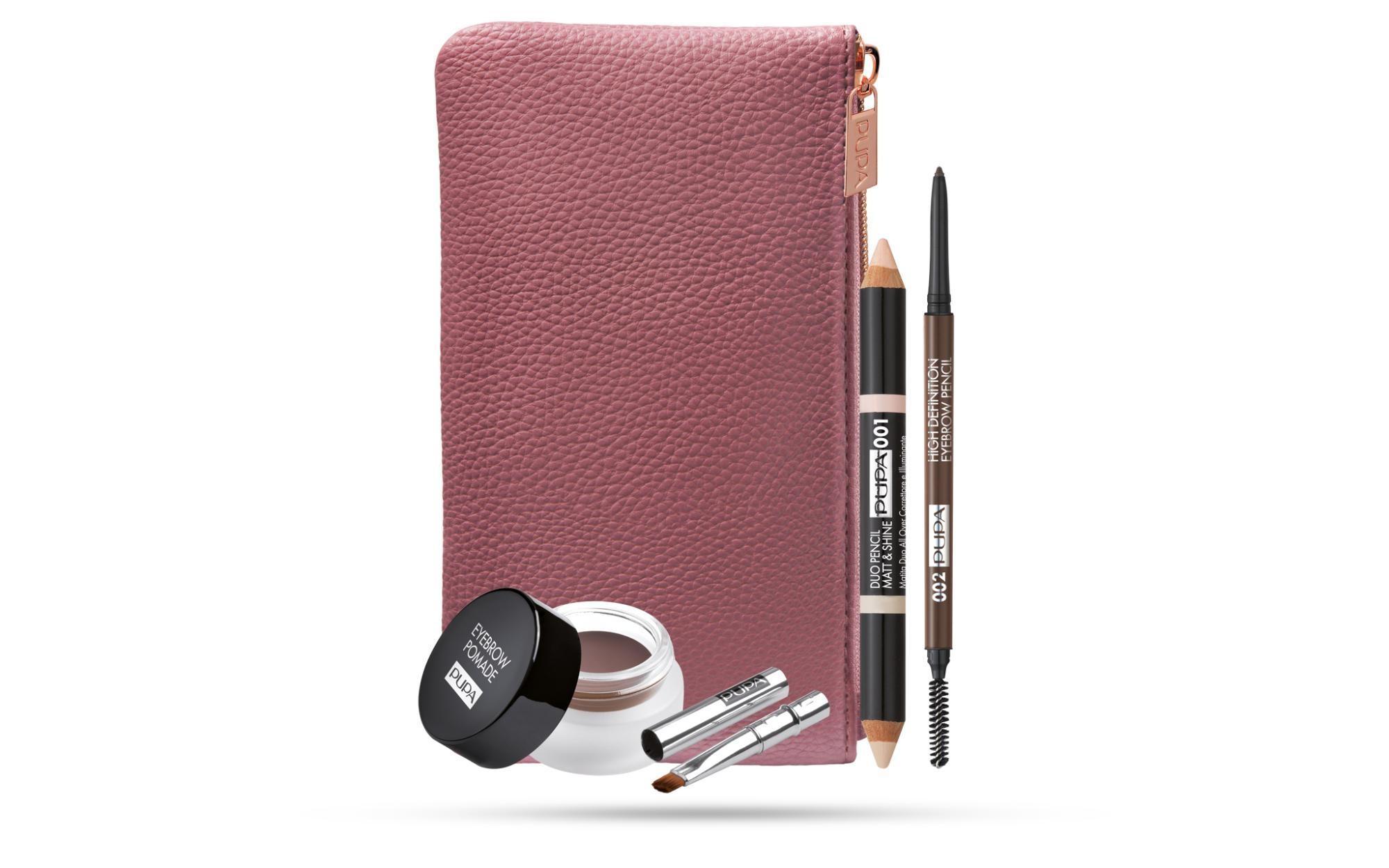 pupa pupa eyebrow professional kit brown - foto 1 pupa pupa eyebrow professional kit brown - foto 1