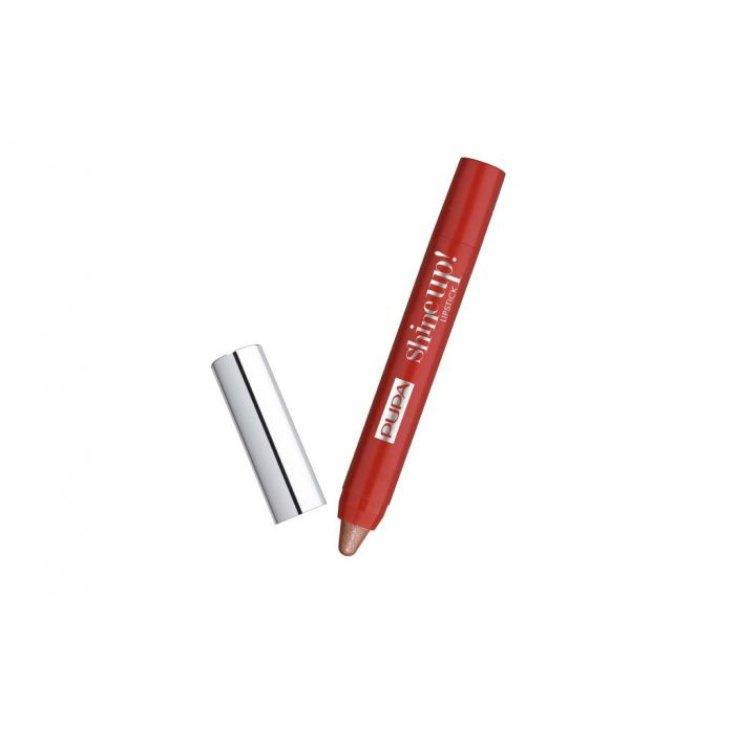PUPA Lipstick Shine Up 003 rosso, con cappuccio staccato