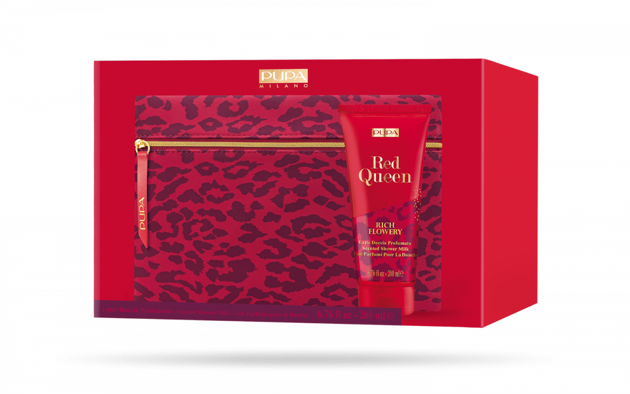 pupa pupa kit red queen latte doccia 200ml - foto 1 pupa pupa kit red queen latte doccia 200ml - foto 1