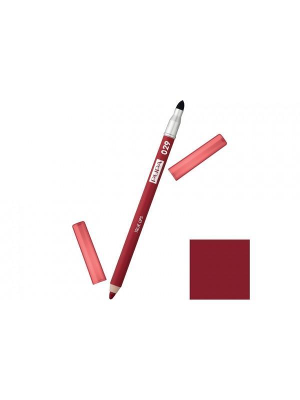 Matita labbra PUPA True Lips n.29 con cappuccio e campione di colore
