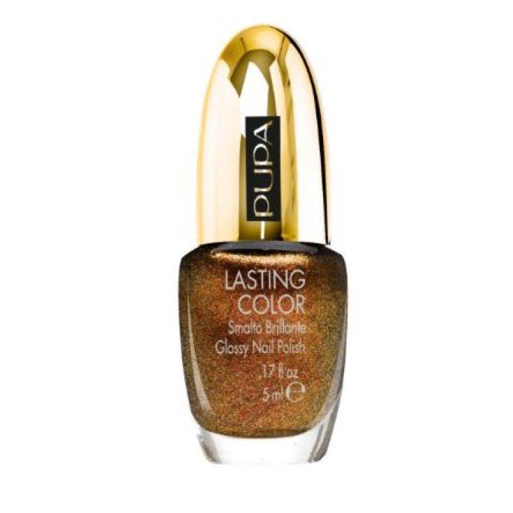 Smalto Pupa Lasting Color 729 bronzo dorato con bottiglia a goccia