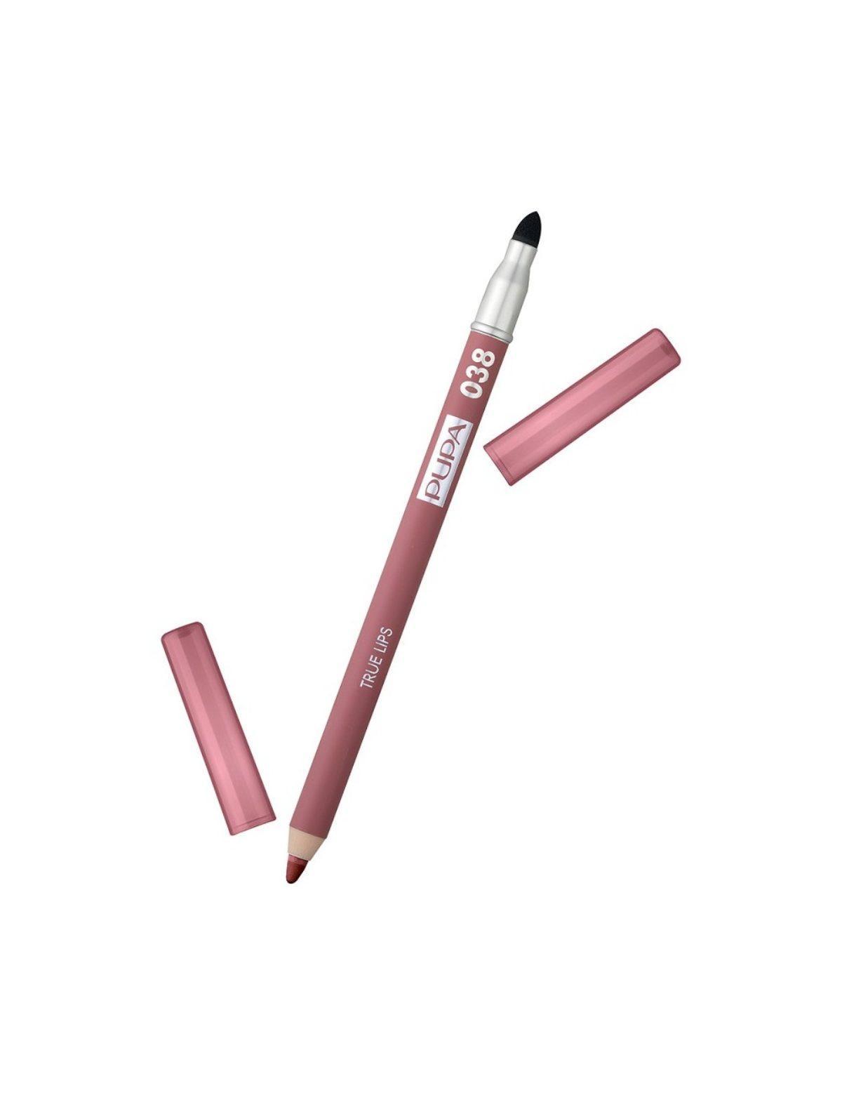 pupa pupa matita true lips n.38 - foto 1 PUPA matita True Lips N.38, mauve-marrone con tappo