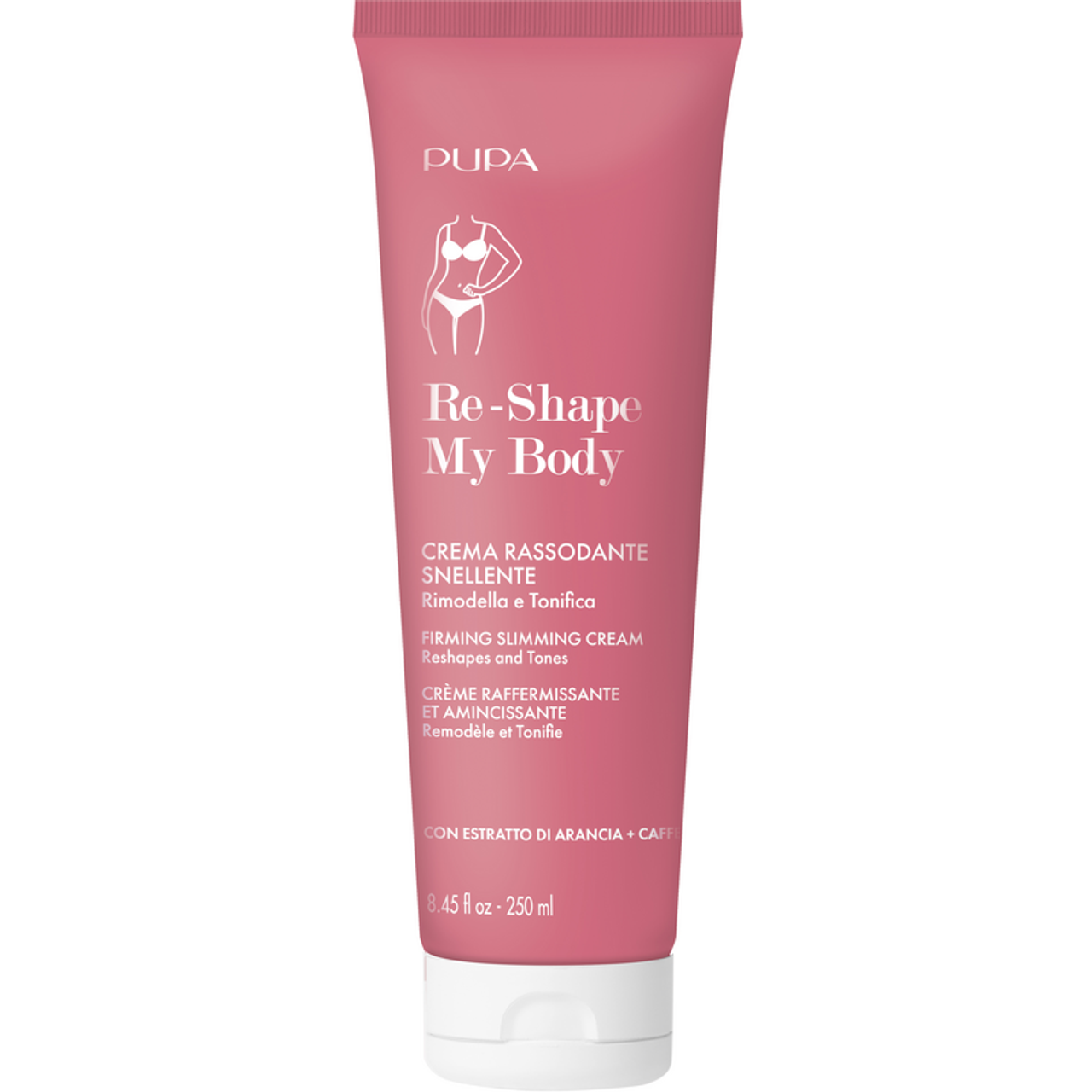 Rassodante corpo PUPA Reshape My Body, flacone da 250ml