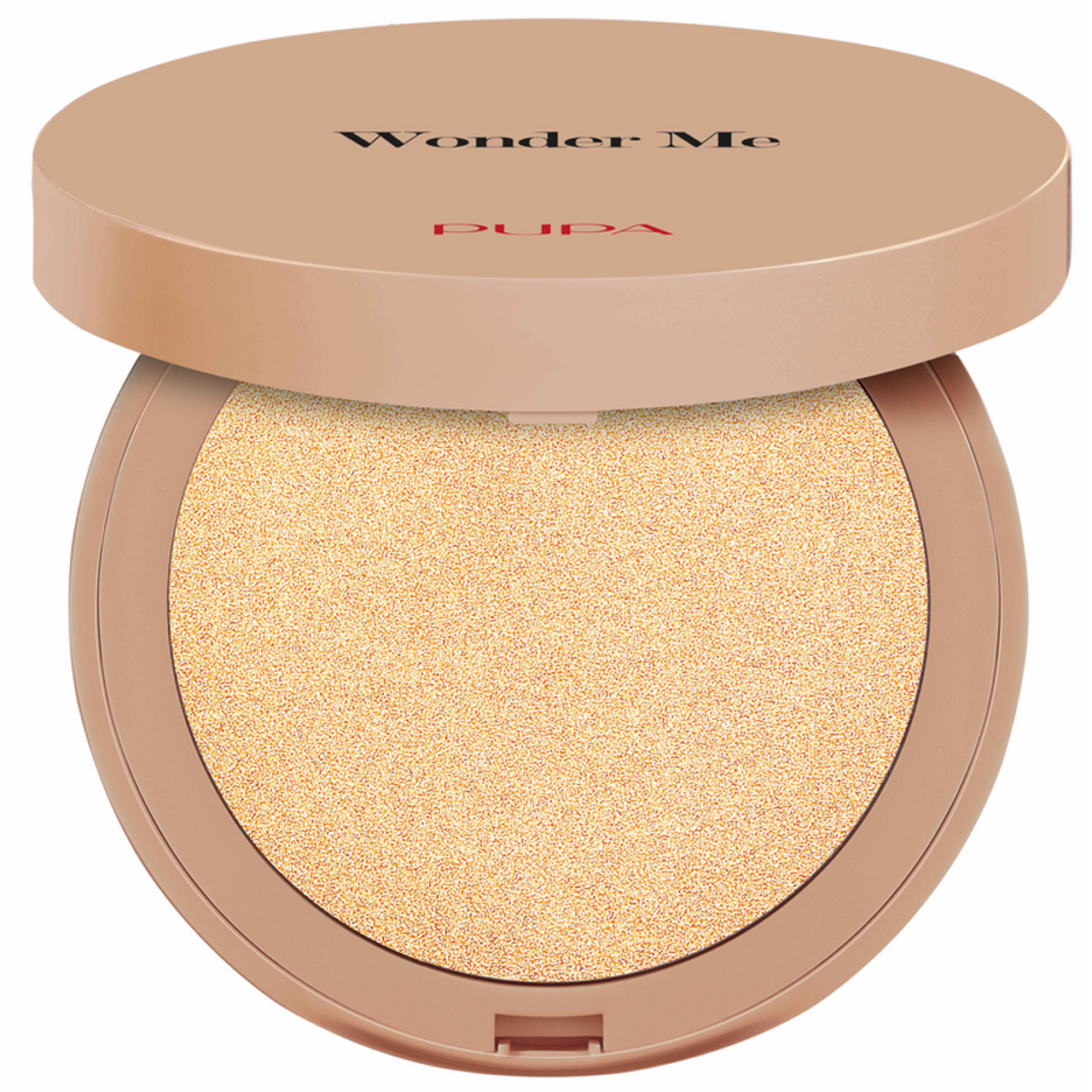 pupa pupa wonder me glow 102 - foto 1 PUPA Wonder Me Glow 102 - cipria compatta illuminante in polvere, colore dorato
