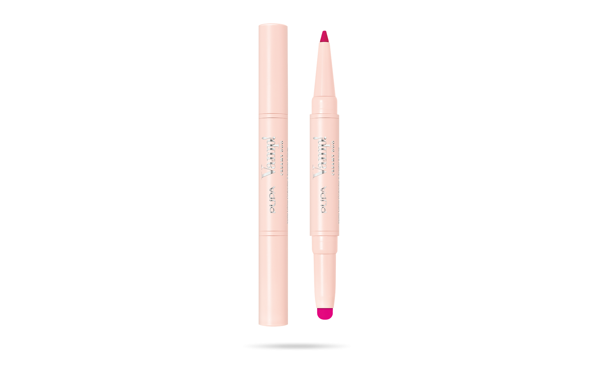 Duo di rossetti PUPA Vamp! Creamy 017 con due tonalità in formula cremosa