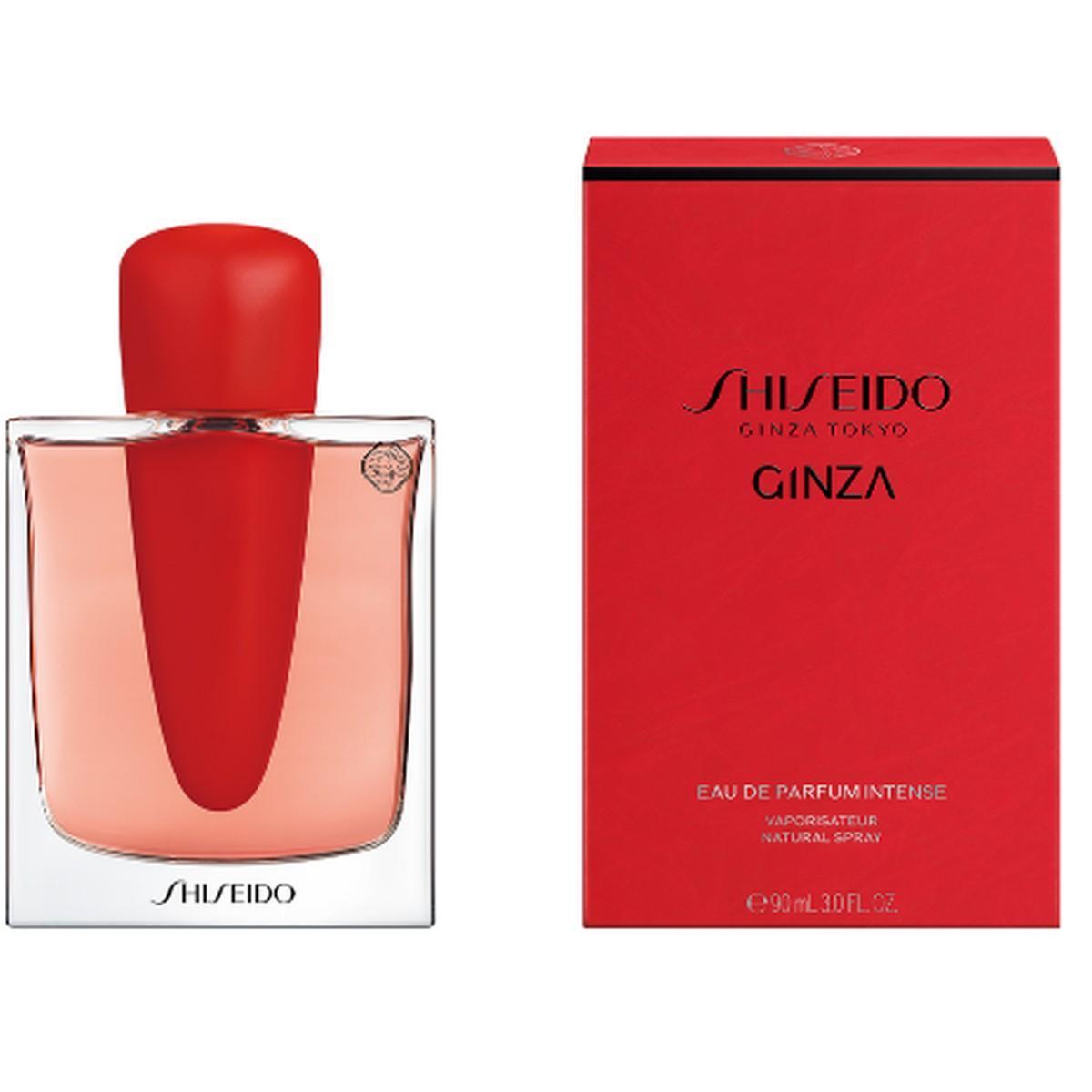 Profumo Shiseido Ginza Intense 90ml, flacone rosso con confezione