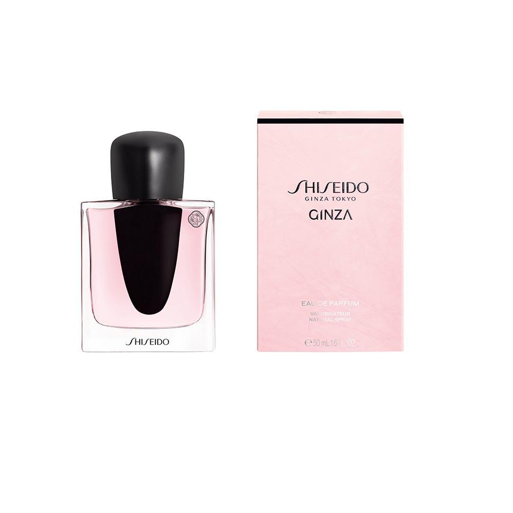 shiseido e.d.p.shiseido ginza v.50ml - foto 1 Flacone Shiseido Ginza 50ml con confezione, design elegante tonalità ambra