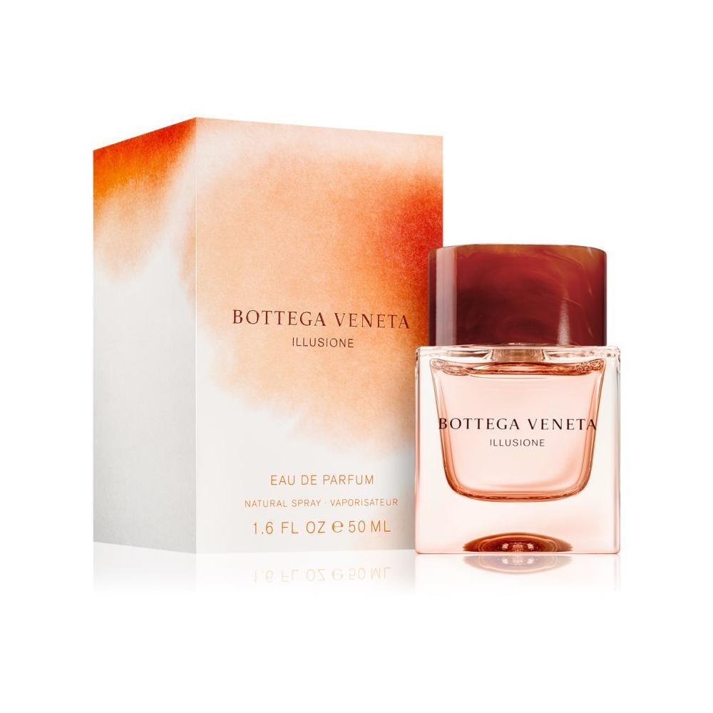 Bottega Veneta Illusione EDP, flacone e scatola, profumo 50ml