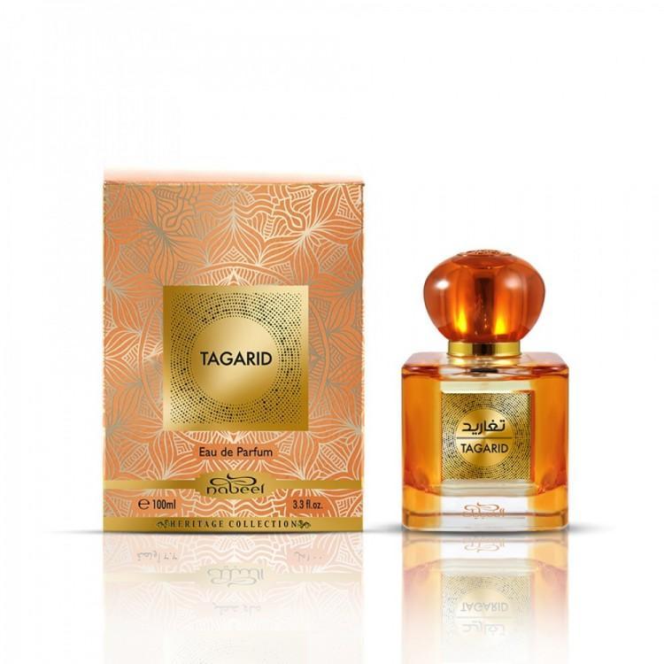 nabeel e.d.p.nabeel tagarid 100ml - foto 1 Profumo Tagarid Nabeel 100ml, flacone con tappo dorato