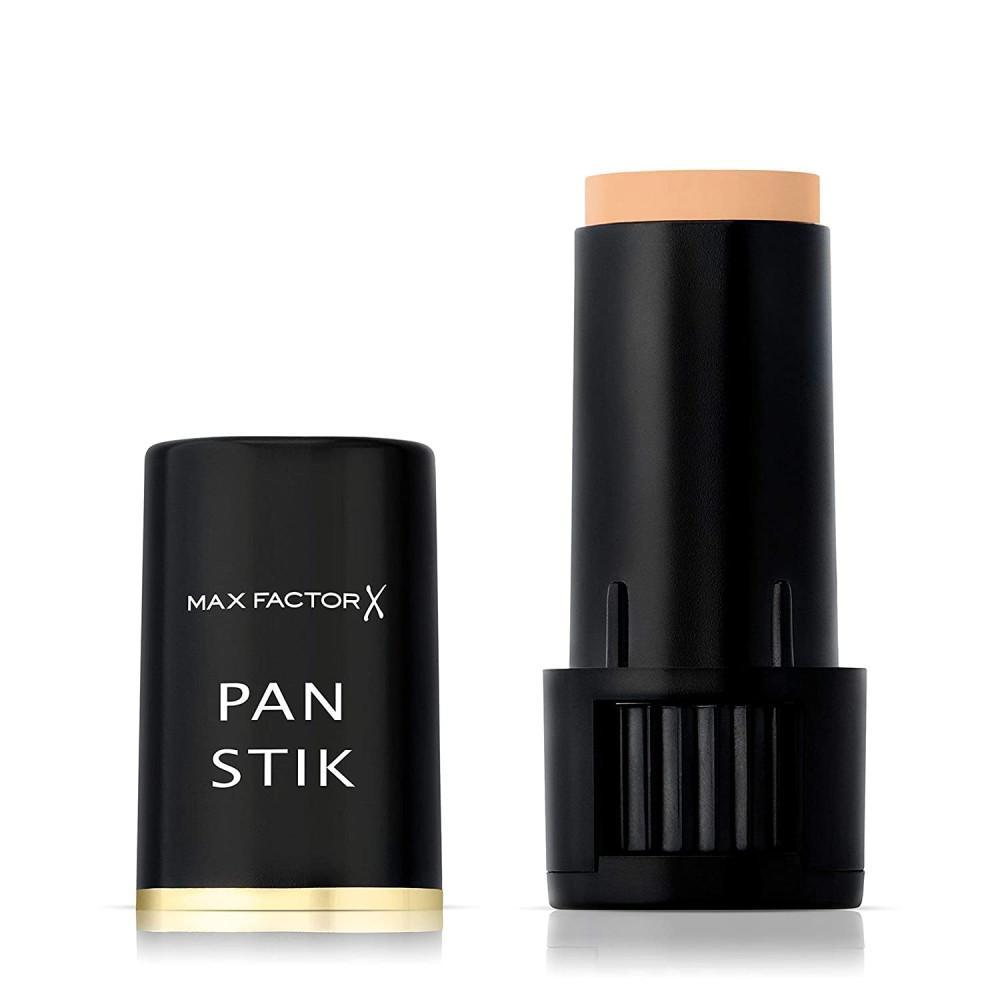 Fondotinta in stick Max Factor Pan Stick nella tonalità 14, ritratto e esteso