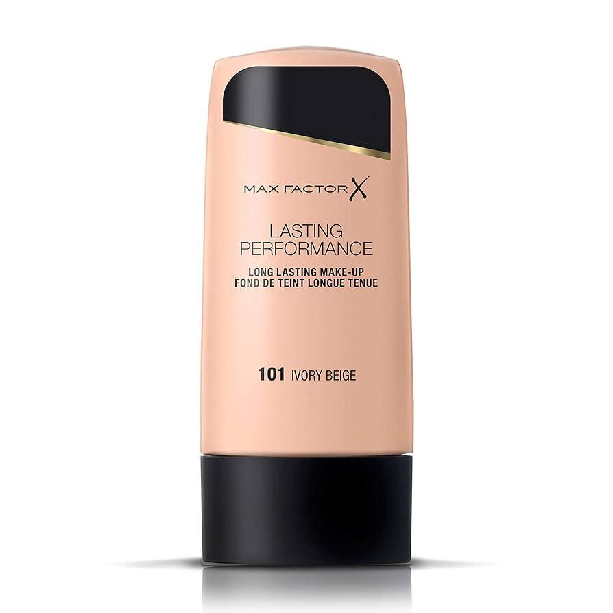 Fondotinta liquido MAX FACTOR Lasting Performance tonalità 101 Body Beige, isolato su sfondo bianco