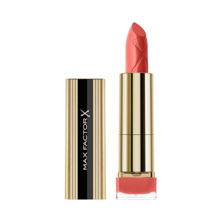 max factor m.factor rossetto c.elixir 50 - foto 1 Rossetto Max Factor Color Elixir tonalità 50 con tubo e tappo, sfondo bianco