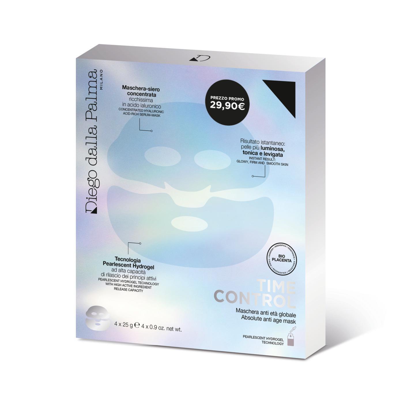 Confezione DIEGO DALLA PALMA TIME CONTROL MASK formato 4x25g