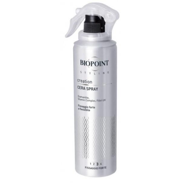 Spray cera forte modellante per capelli a tenuta prolungata