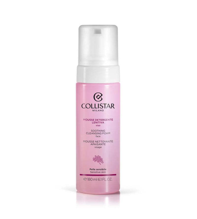 Mousse detergente delicata Collistar da 180ml per la pulizia del viso