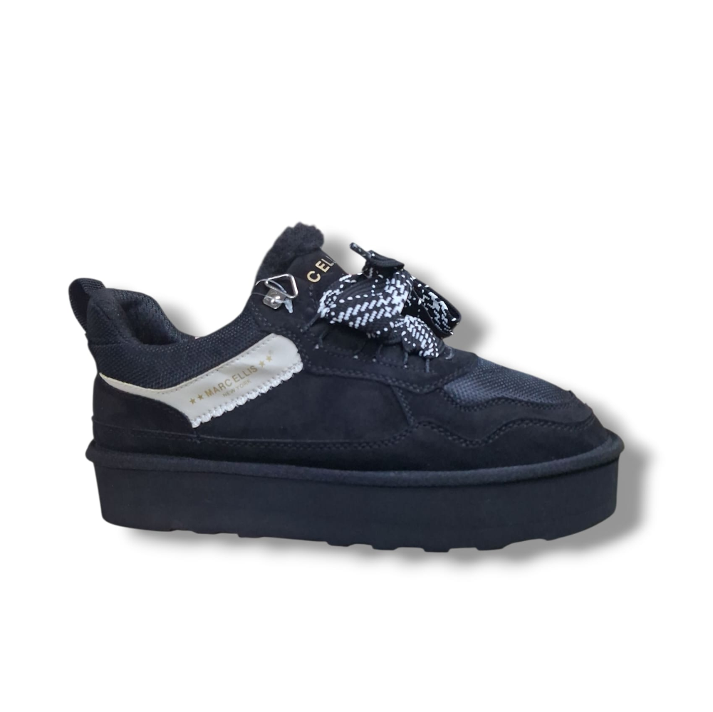 Scarpa platform nera Clyde1010 da donna numero 39