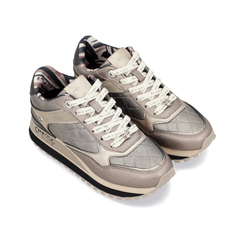anekke anekke sneaker cuna donna london 413 metal 41380 40 - foto 1 ANEKKE sneaker LONDON 413 METAL colore metal 41380 numero 40