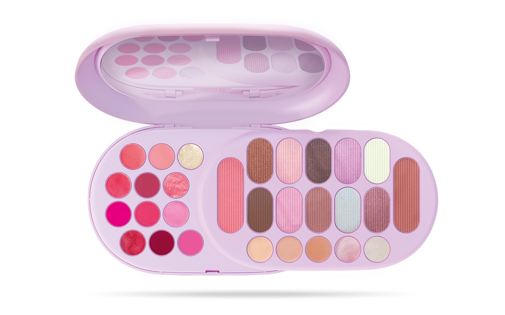 pupa pupa make my day m - foto 1 Palette PUPA Make My Day M aperta con ombetti e rossetti in tonalità rosa, marroni e nude