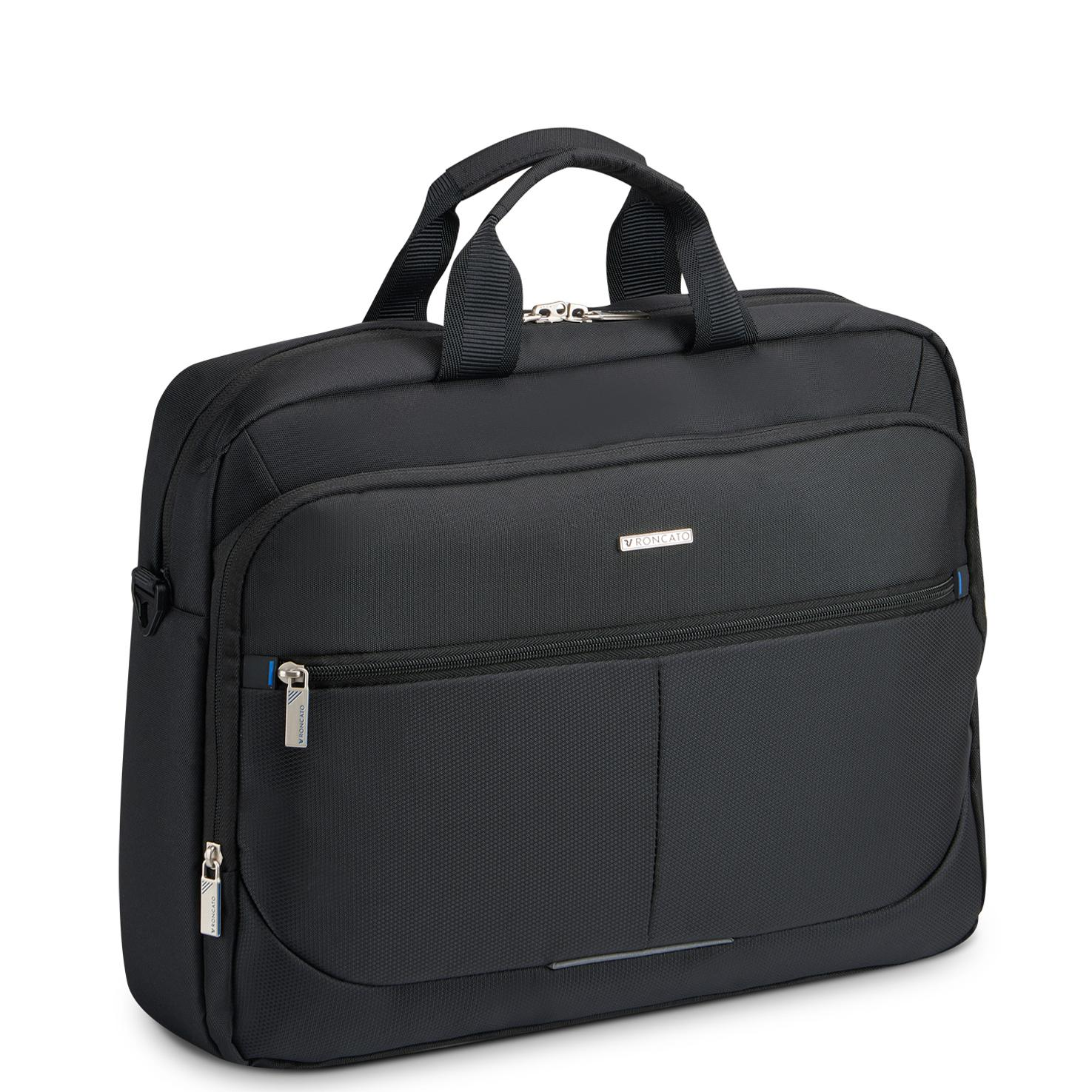 roncato roncato borsa porta pc 15.6 easy office 2.0 nero - foto 1 Borsa porta PC 15.6 Roncato Easy Office 2.0 nero, vista frontale