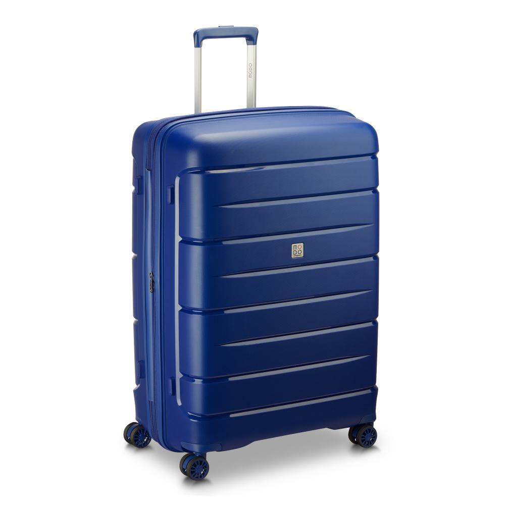 Trolley chiuso blu scuro con maniglia e ruote - Roncato Starlight 3.0