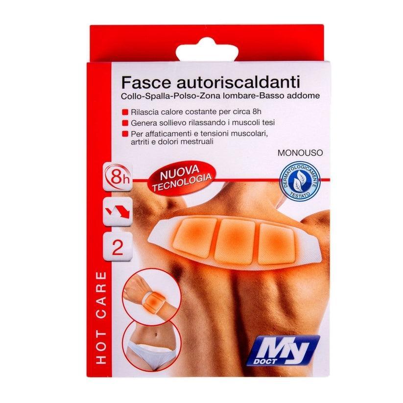 pharmadoc pharmadoct fasce riscaldanti collo/spalla/polso 2pz - foto 1 Fasce riscaldanti Pharmadoc per collo, spalla e polso - confezione da 2 pezzi
