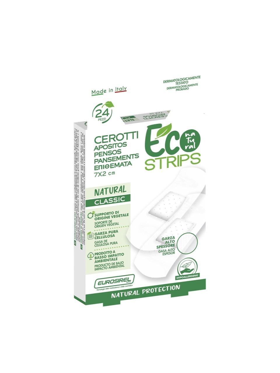 eurosirel eurosirel eco classici cerotti supporto compostabile trasparenti 24 pezzi 78291 - foto 1 eurosirel eurosirel eco classici cerotti supporto compostabile trasparenti 24 pezzi 78291 - foto 1
