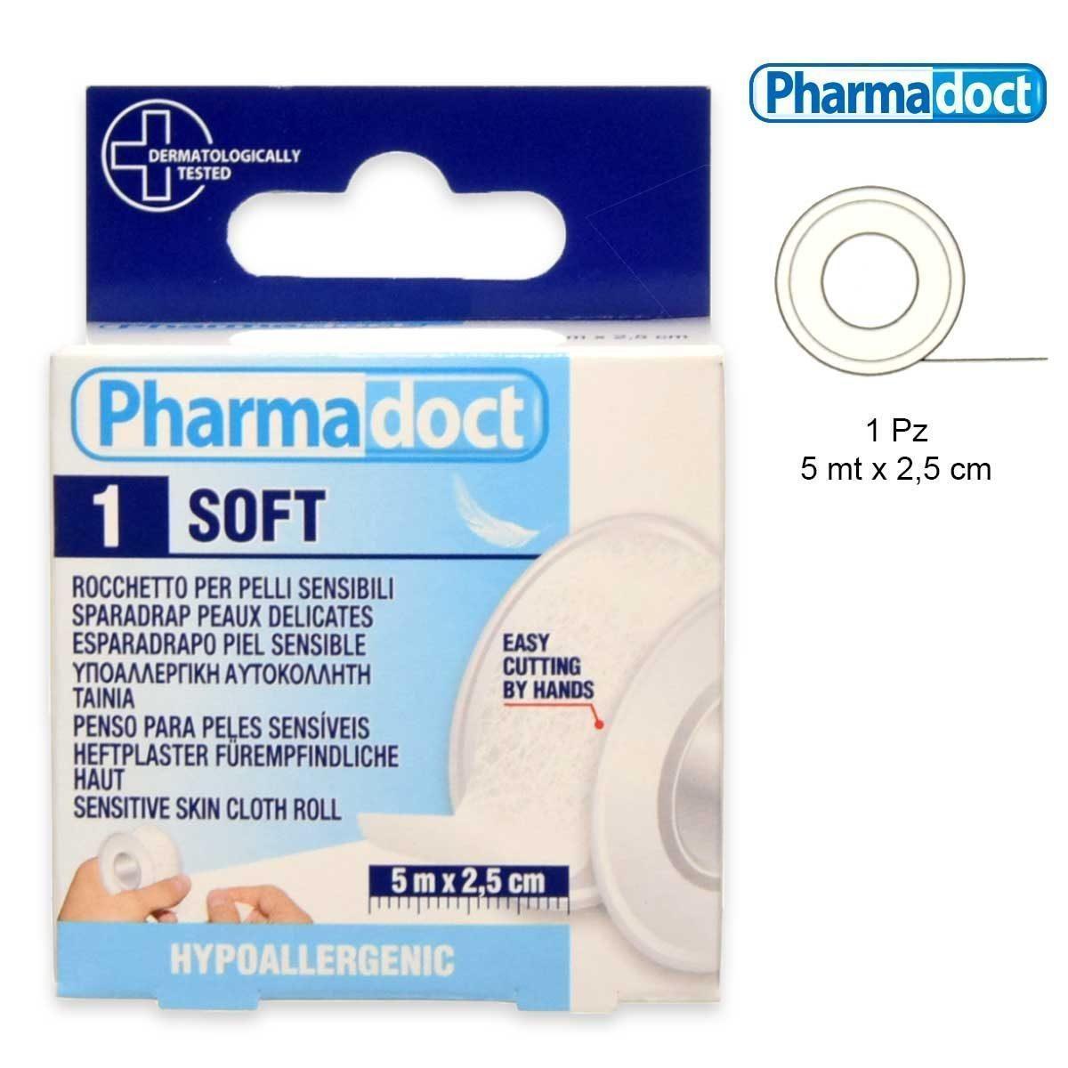 pharmadoc pharmadoct rocchetto tnt bianco 5cm x 1,25cm-box da 18pz 78032 - foto 1 pharmadoc pharmadoct rocchetto tnt bianco 5cm x 1,25cm-box da 18pz 78032 - foto 1
