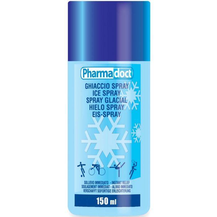 pharmadoc pharmadoct pharmadoct ml ghiaccio spray 300 ml con erogatore sport 78114 - foto 1 Spray ghiaccio Pharmadoct da 300 ml con erogatore per uso sportivo
