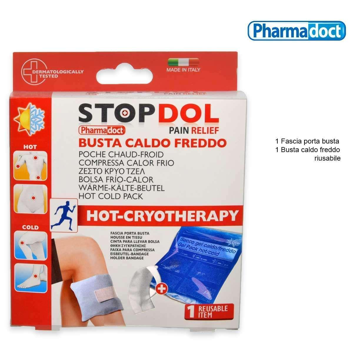 pharmadoc pharmadoct busta caldo freddo + fascia 78181 - foto 1 pharmadoc pharmadoct busta caldo freddo + fascia 78181 - foto 1