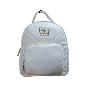 Zaino sintetico dorado bybs35b06  bianco