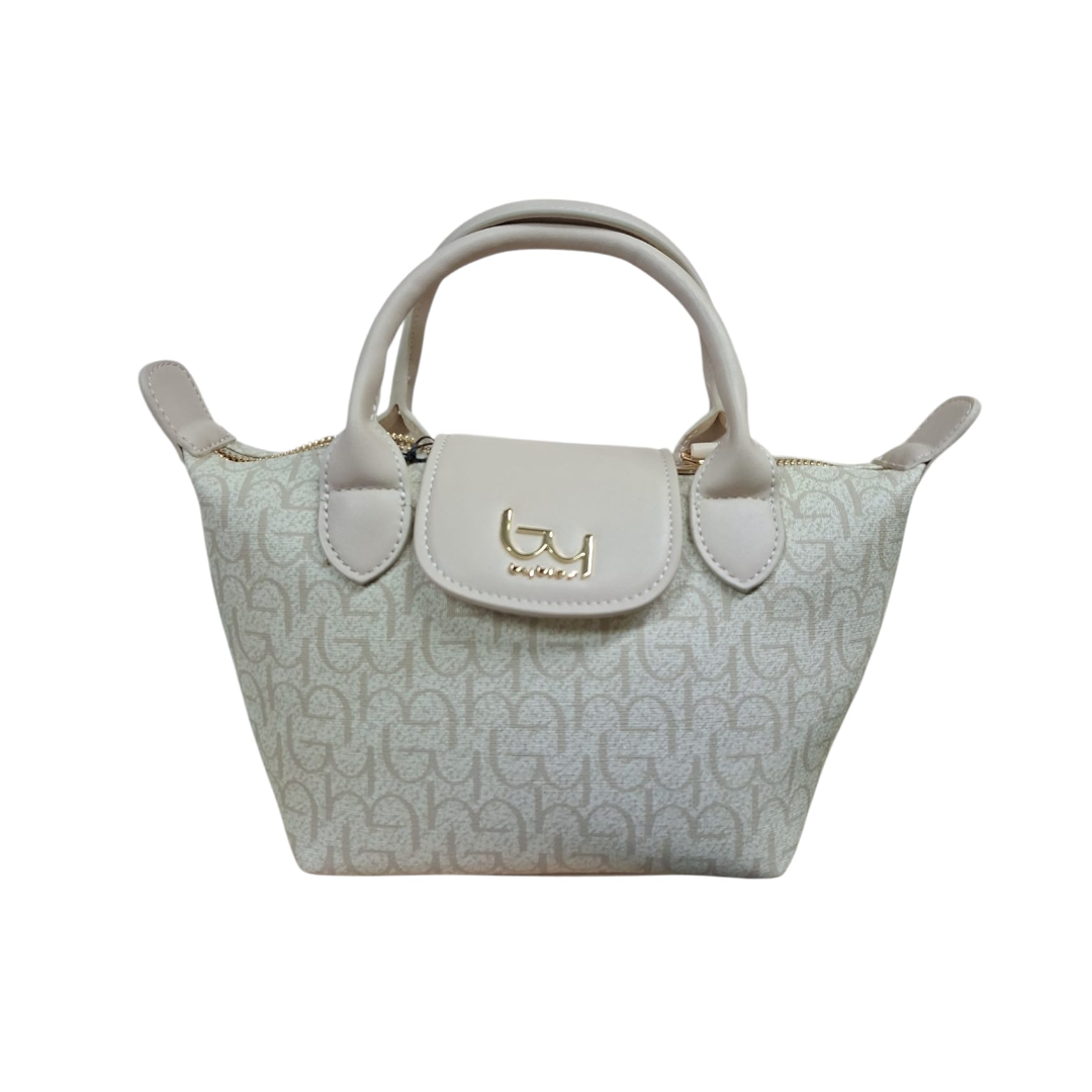 Borsa donna Byblos Notredame sabbia, vista frontale