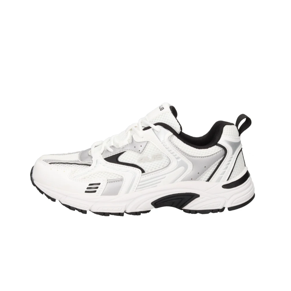 Sneaker uomo 4US Paciotti bianca e nera vista da lato destro