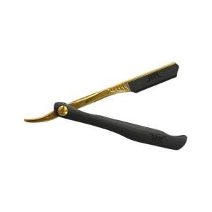 Rasoio metallo mezza lama gold 42073