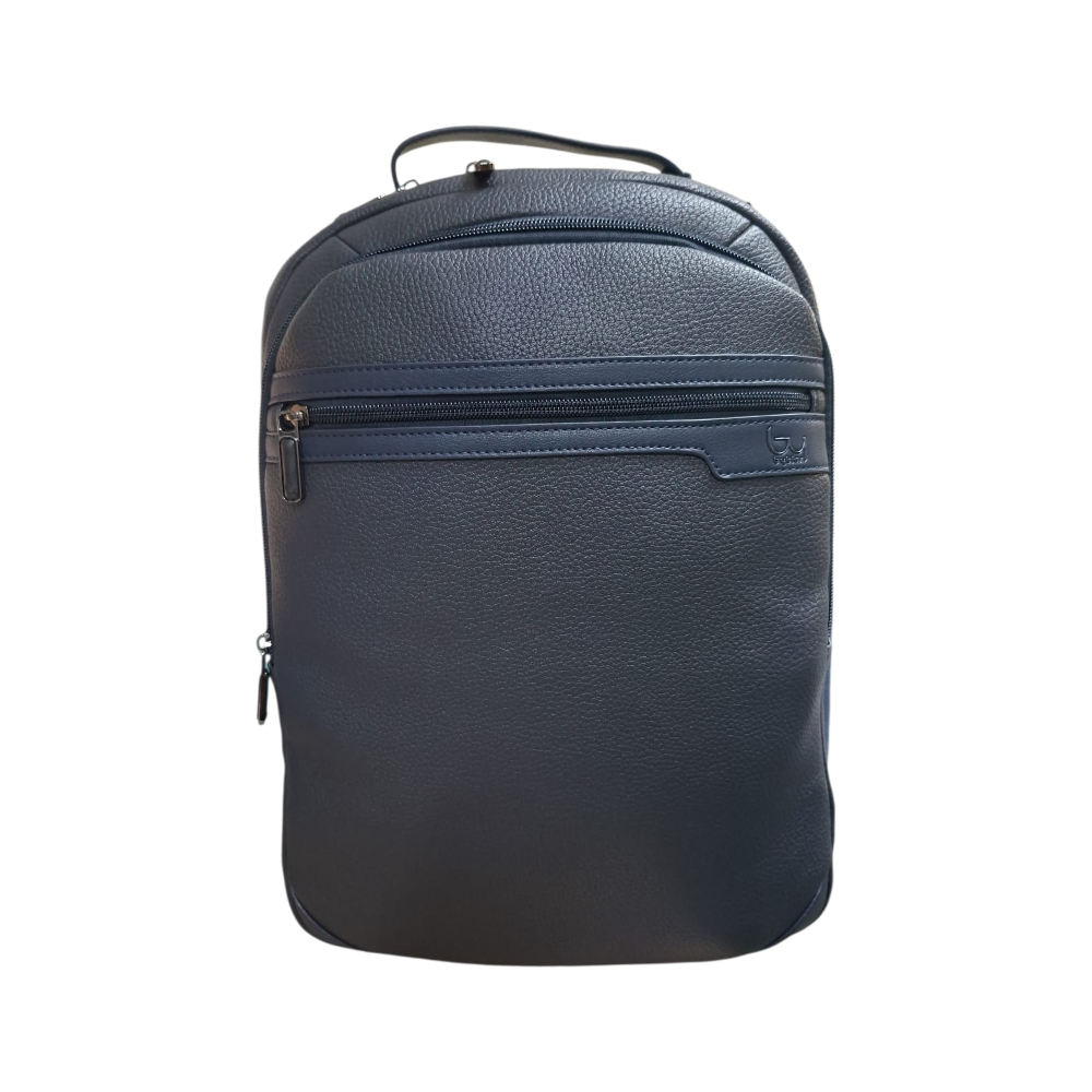 Zaino BYBLOS ALPHA blu con manico di trasporto e tasche anteriori