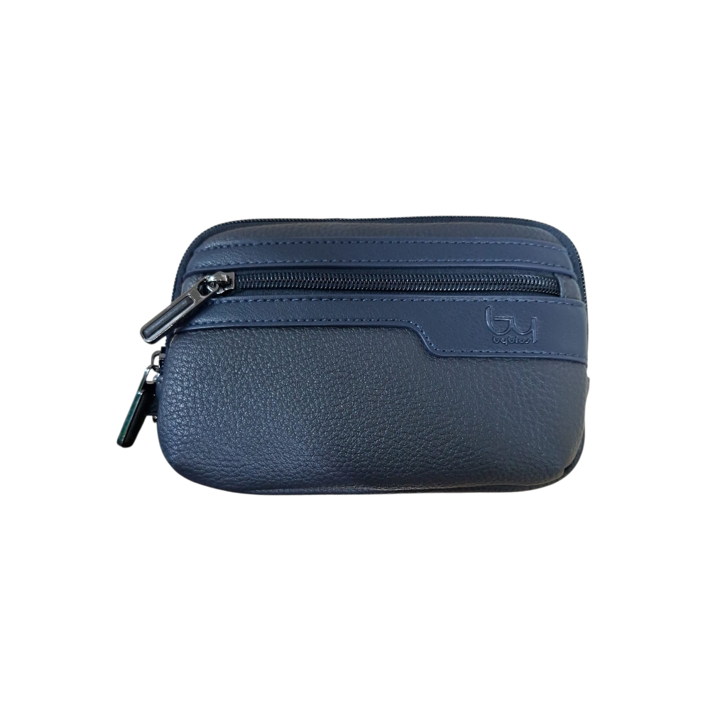 Pochette BYBLOS uomo ALPHA colore blu, vista frontale