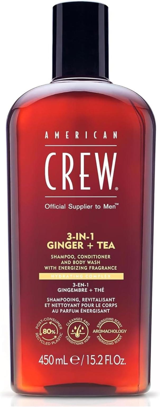 american crew american crew 3in1 ginger+ tea 450ml - foto 1
